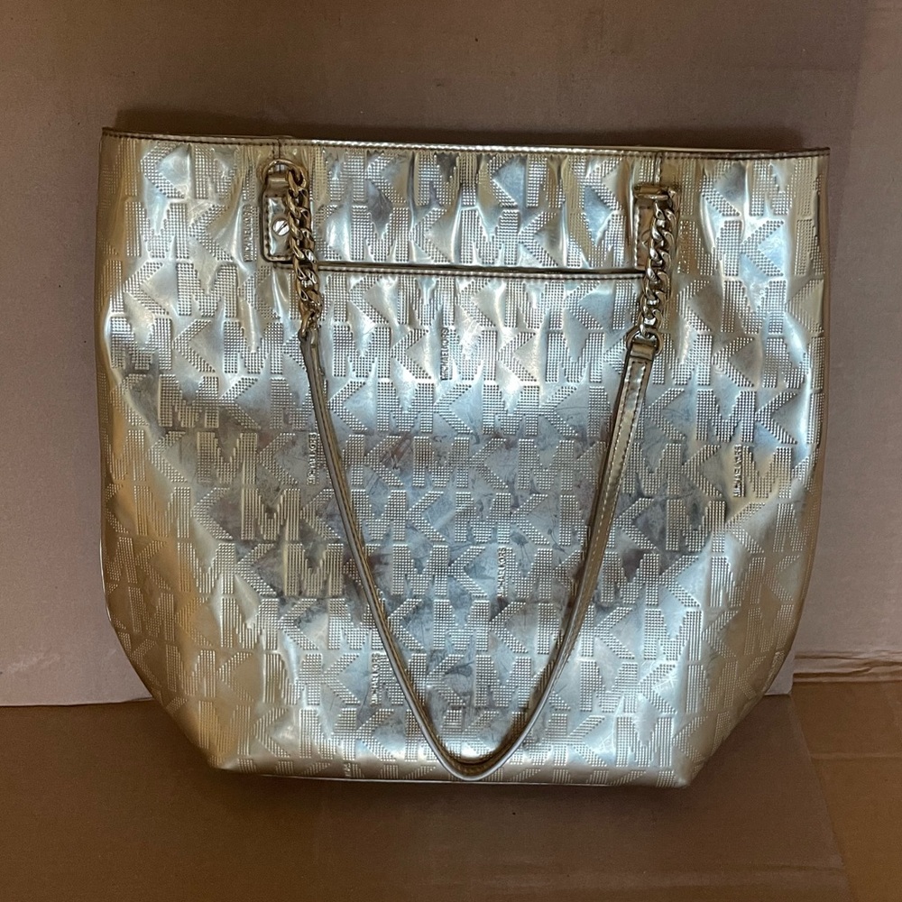 Gold Metallic Michael Kors Bag